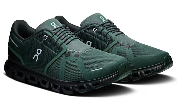 On Running Cloud 6 Evergreen Black (M)