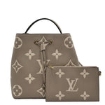 Load image into Gallery viewer, Louis Vuitton NéoNoé MM Bucket Bag Grey (Like new) 9TGDMBC
