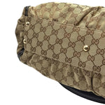 Load image into Gallery viewer, Gucci Monogram D Gold Tote Dark Brown (Pre-owned) 7JK26CK
