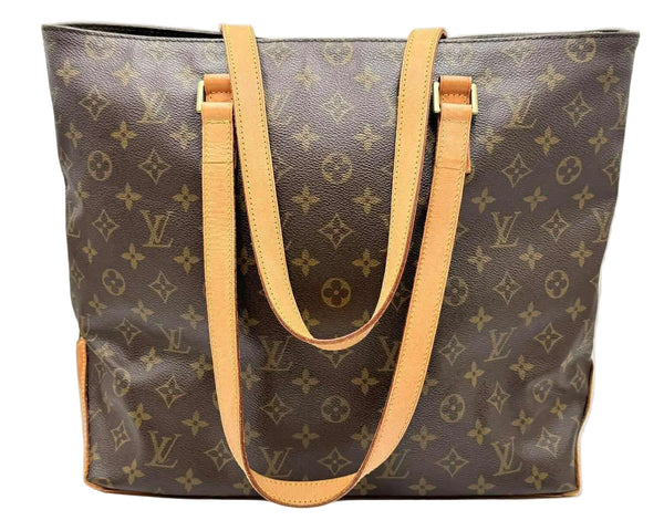 Louis Vuitton Cabas Mezzo Monogram Tote Shoulder Bag (Like new)