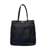 Load image into Gallery viewer, Prada Shopping Tote Bag Nylon Black Gold (Pre-owned) 29H47JX
