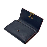 Load image into Gallery viewer, Louis Vuitton Taurillon Capucines Compact Wallet Marine Rouge (Pre-owned) MXYKJW8

