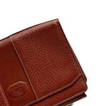 Load image into Gallery viewer, Burberry Leather Shadow Horse Clutch Bag Brown (Pre-owned)
