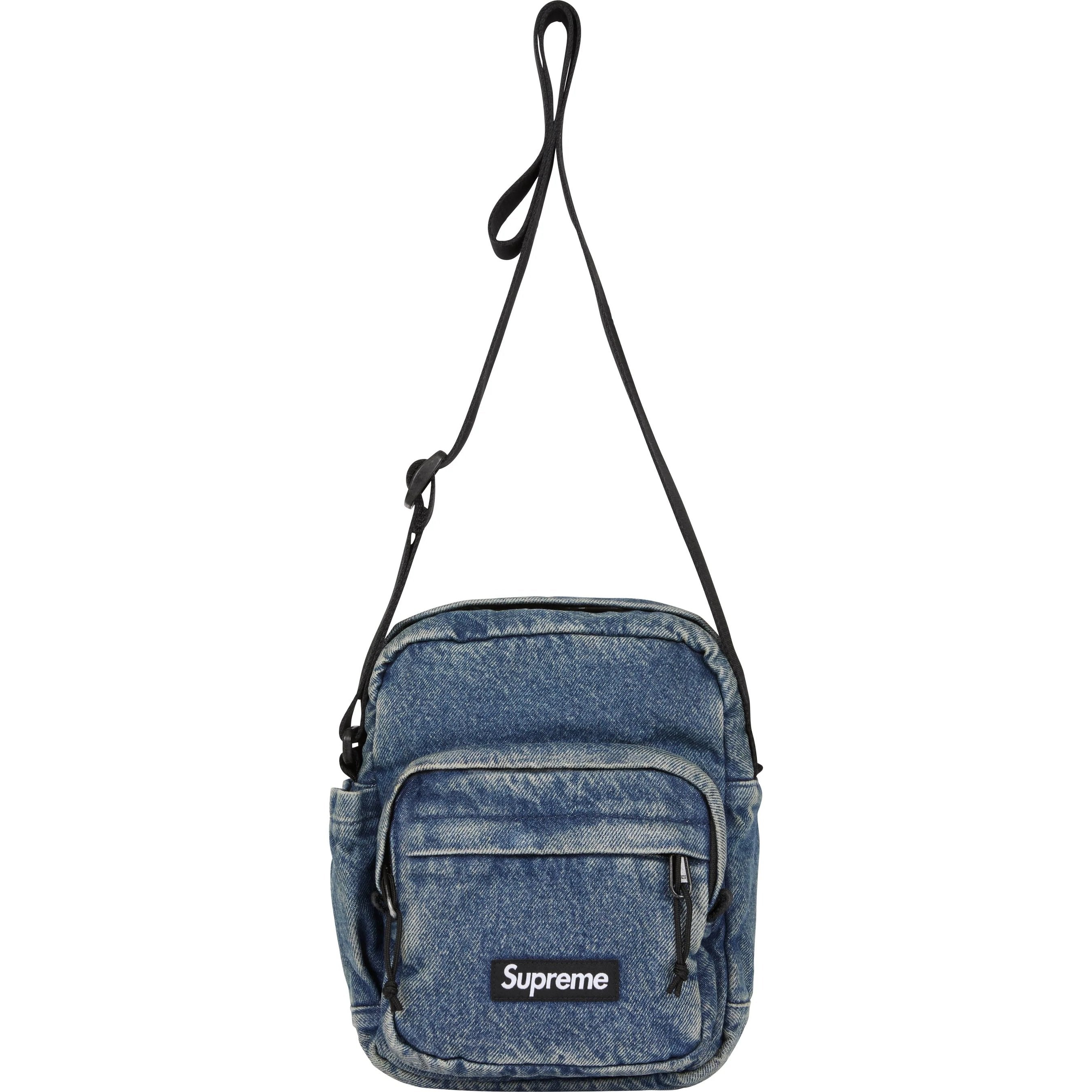 バッグ Supreme Denim Shoulder Bag Washed Indigo Buy Supreme Denim Shoulder Bag 'Washed Indigo' - FW25B4 WASHED