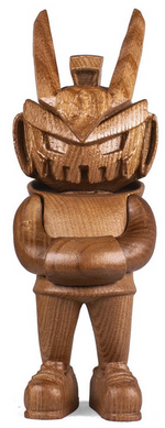 Load image into Gallery viewer, Wood TEQ63 Classic 6" Figure by Quiccs x Martian Toys
