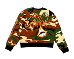 Load image into Gallery viewer, Chrome Hearts x Matty Boy Caution Crewneck Camo (Like new)
