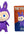Pop Mart x HOW2WORK The Monsters Toys Series Figure “Clay Doll”