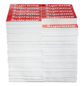 Supreme Rotary Hero Sticker Bricks Stool Side Table Red Supreme Rotary Hero Sticker Bricks Stool Side Table Red