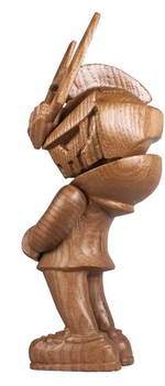 Load image into Gallery viewer, Wood TEQ63 Classic 6" Figure by Quiccs x Martian Toys
