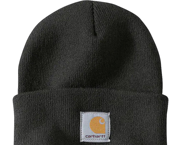 Carhartt Knit Cuffed Beanie Black (One size)