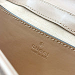 Load image into Gallery viewer, Gucci mini GG Marmont shoulder Bag Beige (Like new) YBXDCHG
