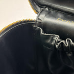 Load image into Gallery viewer, Chanel Black Lambskin Leather Cosmetic Case (Pre-owned) WY2VCQM
