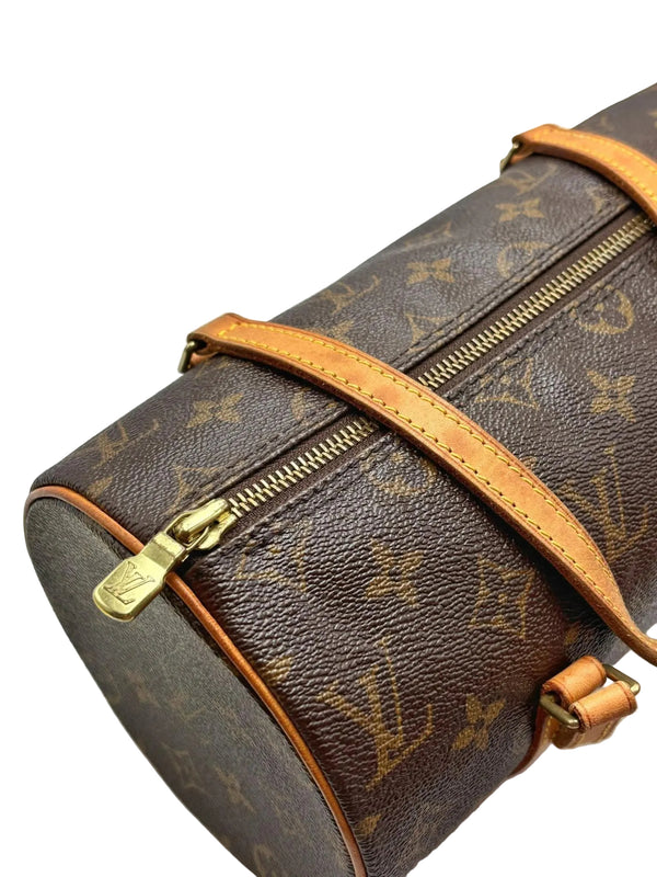 Louis Vuitton Monogram Canvas and Leather Papillon 28 Bag (Pre-owned) M292QYJ