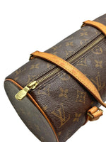 Load image into Gallery viewer, Louis Vuitton Monogram Canvas and Leather Papillon 28 Bag (Pre-owned) M292QYJ
