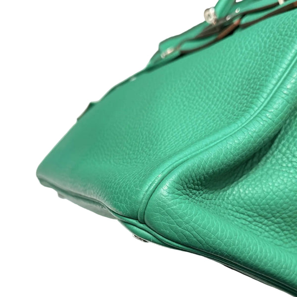 Hermès Taurillon Clemence Birkin 35 Menthe (Pre-owned) 797QGR4
