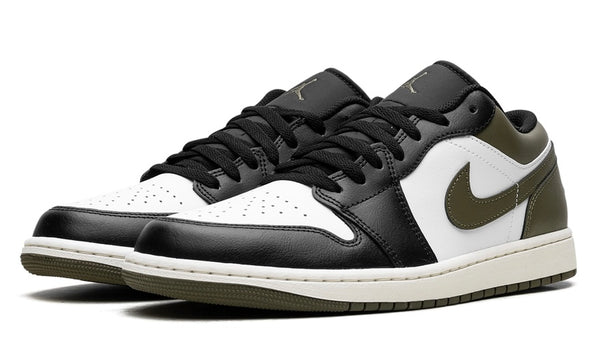 Jordan 1 LowBlack Toe Medium Olive