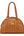 MCM Vicetos Logogramm Tote Bag PVC Leather Brown Gold Auth (Pre-owned)