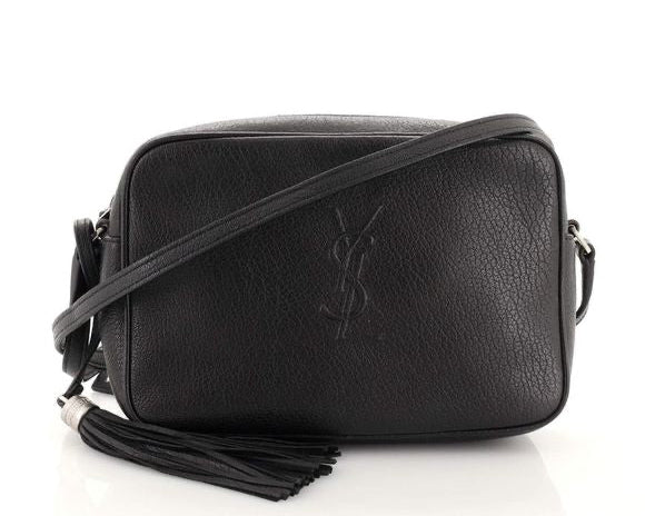 Saint Laurent Lou Camera Bag Leather Small Black (Like new)