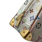 Load image into Gallery viewer, Louis Vuitton White Monogram Multicolor Trouville Bag (Pre-owned) 2GKB7TO
