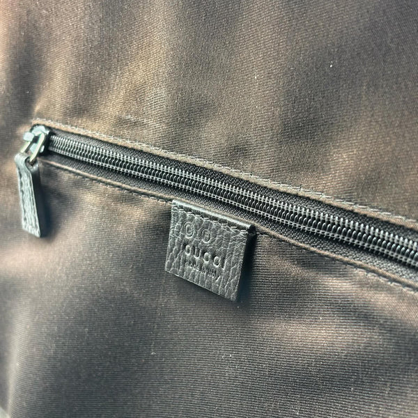 Gucci Monogram Travel Backpack Dark Brown (Like new) JGC24G2