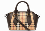 Load image into Gallery viewer, Burberry Haymarket Check Small Blaze Satchel (Pre-owned)
