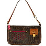 Load image into Gallery viewer, Louis Vuitton Perforated Pochette Accessoires clutch bag (Pre-owned) 34V7BX6
