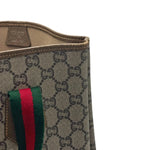 Load image into Gallery viewer, Gucci 20th Century GG Supreme Plus Sherry Line Web tote bag (Pre-Owned)
