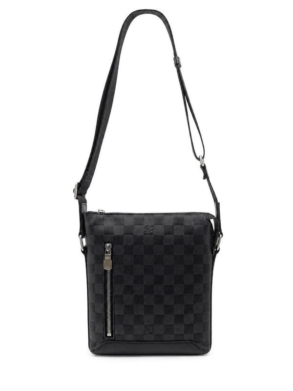 Louis Vuitton Black Damier Infini Leather Discovery Messenger Bag (Like new) R738HWH