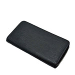 Load image into Gallery viewer, Louis Vuitton Zippy Wallet Ivory Epi Leather Black (Pre-owned)
