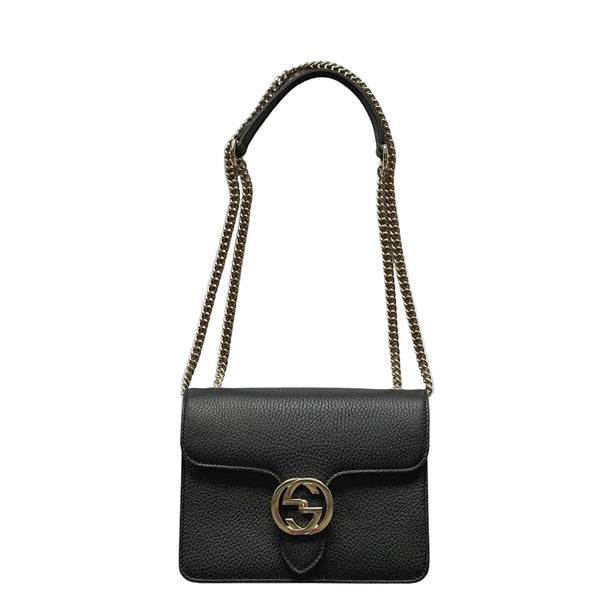 Gucci Small Dollar Calfskin Interlocking G Crossbody bag (Like new) C93TMBG