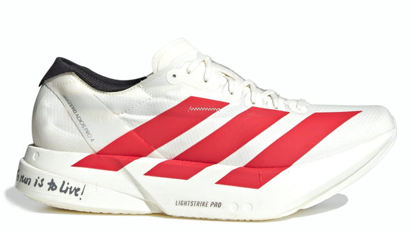 adidas Adizero Adios Pro 4 Off White Better Scarlet