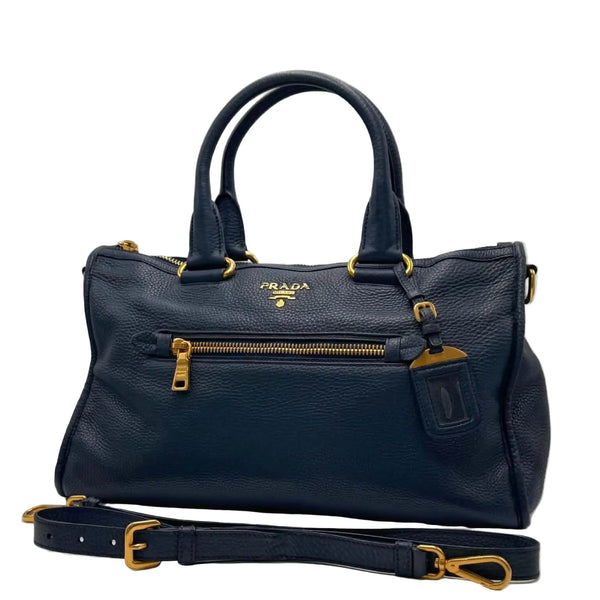 Prada Vitello Daino Bauletto Bag (Pre-owned) HQ6K877
