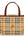 Burberry Haymarket Check Coated Canvas Handbag (Pre-owned)
