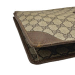 Load image into Gallery viewer, Gucci Ophidia Brown Canvas Clutch Bag Vintage (Pre-owned) MXJR6TW
