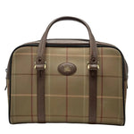 Load image into Gallery viewer, Burberry Vintage Beige/Brown Check Fabric Satchel (Pre-owned)
