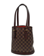 Load image into Gallery viewer, Louis Vuitton Damier Ebene Canvas Marais Bucket Bag (Like new) 2GKQK3B
