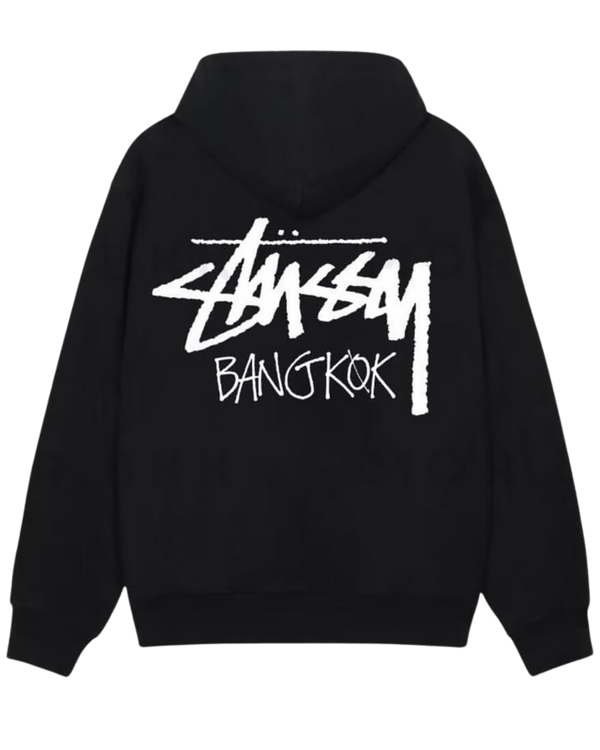 Stussy Stock Bangkok Hoodie Black