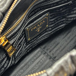 Load image into Gallery viewer, Prada Black Nappa Leather Gaufre Tote Bag (Pre-owned) XGY97GW
