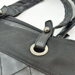 Load image into Gallery viewer, Chanel Black Coated Canvas Paris-Biarritz Grand Shopping Tote Bag (Pre-owned) BXQ78KM
