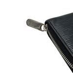 Load image into Gallery viewer, Louis Vuitton Zippy Wallet Ivory Epi Leather Black (Pre-owned)
