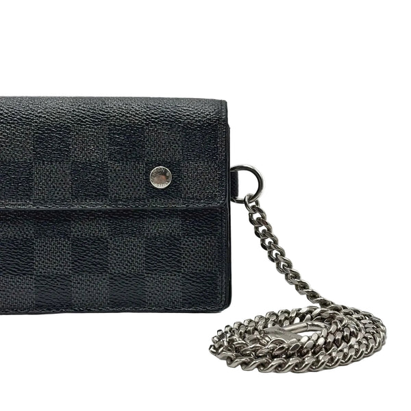 Louis Vuitton Damier Graphite Canvas Accordion Wallet (Pre-owned) GVX98CK