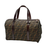 Load image into Gallery viewer, Fendi Brown Zucca Canvas Boston (Pre-owned) W8CGB6J
