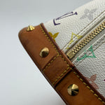 Load image into Gallery viewer, Louis Vuitton White Monogram Multicolore Canvas Alma PM Bag (Pre-owned) GCM4DQB
