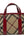 Burberry Blue Label Tweed Nova Check Handbag Beige/Red (Pre-owned)