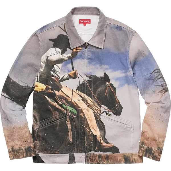 Supreme Cowboy Denim Work Jacket Multi