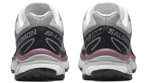 Salomon XT-6 White Black Dusky Orchid