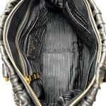 Load image into Gallery viewer, Prada Black Nappa Leather Gaufre Tote Bag (Pre-owned) XGY97GW
