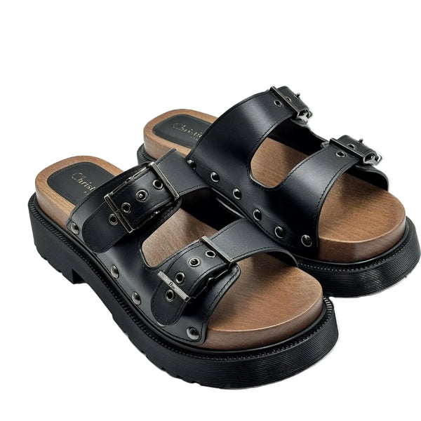 Dior Black Diorquake Sandals (Like new)