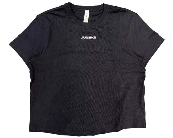 Lululemon Relaxed-Fit Cotton Jersey T-Shirt Black (Women’s)
