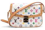 Load image into Gallery viewer, Louis Vuitton Sologne Murakami
Monogram Multicolore White (Pre-Loved)
